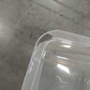 IRIS USA 54 Qt Stackable Plastic Storage Bins with Lids, 6 Pack - BPA-Free, Made in USA - See-Through Organizing Solution, Latches, Durable Nestable Containers, Secure Pull Handle - Clear