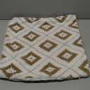 Pack of 2 Decorative Throw Pillow Covers Rhomboid Luxury Super Soft Plush Set Case Cushion for Couch Sofa Bedroom 20 x 20-Inch Tawny Brown