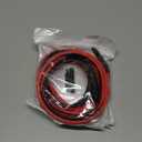 XRDS -RF SAE Extension Cable 12FT–Heavy Duty 10AWG Tinned Copper Wire with SAE Battery Cable Terminal Connectors for Automotive, RV, Marine, and Solar Applications.