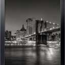 Annecy 17x22 Picture Frame Black（1 Pack）, 17 x 22 Picture Frame for Wall Decoration, Classic Black Minimalist Style Suitable for Decorating Houses, Offices, Hotels