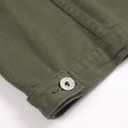 Denim Jeans Jackets For Slim Fit Destroyed Distressed Fashion Ripped Vintage Coat Jeans Jacket (Green, XXXL)