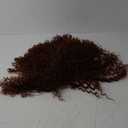 Reddish Brown HD Lace Curly Wig Wear And Go Glueless Wig Pre-Plucked Synthetic Lace Frontal Wig 13x6 Kinky Afro Curly With Layer 18 Inch