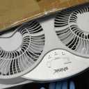 shinic 9" Quiet Window Fan with Remote Control - 2026 Upgraded, 3-Speed Reversible Airflow, Includes Removable Bug Screen, Dust Cover & Foam Sealing Tape, Expandable Panels 24"-37", ETL Listed