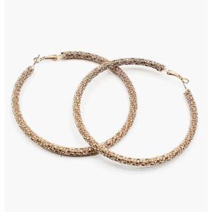 Rhinestone Hoop Earrings for Women