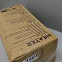 Space Heater - 1500W Portable Space Heaters For Indoor Use, PTC Ceramic Electric Heater with Remote, 4 Modes, 9H Timer, Low Noise, 70Oscillation, Overheat & Tip-Over Protection For Office Home (Black)