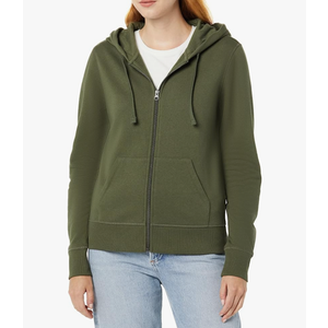 Amazon Essentials womens Fleece Full-Zip Hoodie Large Youth