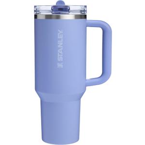 STANLEY Quencher ProTour Flip Straw Tumbler with Leakproof Lid 40 oz | Built-In Straw and Handle | Cup Holder Compatible for Travel | Insulated Stainless Steel Cup | BPA-Free | Hydrangea