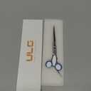 Hair Cutting Scissors, ULG Professional Hair Scissors 7.5 inch Right-Hand Razor Edge Barber Shears Salon Hair Cutting Shears Made of Japanese Stainless Steel, Hand Sharpened Blue