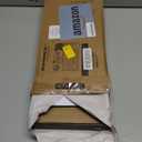 SONGMICS Cabinet Organizer Shelf, Set of 3 Kitchen Counter Shelves, Kitchen Storage, Spice Rack, Stackable, Expandable, Ink Black and Natural Beige UKCS014YL03 (7.7"D x 11.7"W x 6.2"H)