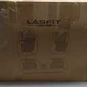 LASFIT Floor Mats for Ford Expedition | Expedition Max 8 Seater 2021 2022 2023 2024(Not Fit 7 Seats), All Weather TPE Protector Custom Fit for SUV Car Liners, 1st& 2nd& 3rd Row, Black 4pcs