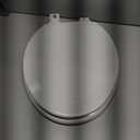 EVERFLOW Slow close Adjustable Hinge Toilet Seat