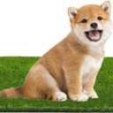 Artificial Grass, Professional Dog Grass Mat, Potty Training Rug and Replacement Turf Outdoor Rug Patio Lawn Decoration, Easy to Clean with Drainage (39.4 x 19.7 inch)