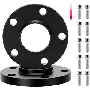 5x112 Hubcentric Wheel Spacers Fit for Audi A4 A5 A6 A7 A8 Q5 Q7 RS5 S4 S5 S6 S7 S8 SQ5, 12mm 14x1.5 Bolts 66.6 Bore Wheel Adapter for Mercedes-Benz B180 B200 B250 C180 C200 C220 C230 C250 C280 C300 (2PCS 12mm Wheel Spacers)