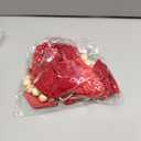 Valentine's Day Garland Decor, Valentine's Day Felt Garland for Mantel, Red Felt Heart and Velvet Bow Fireplace Garlands, Engagement Banner, Wedding Decorations