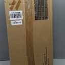 QEEIG Floating Shelves for Wall 23.6" Long - Wall Mounted Shelf Bathroom Kitchen Living Room Bedroom Farmhouse Home Decor Display Bookshelf Large 23.6 x 9.3 inch Set of 2, Rustic Brown (008-60BN)