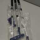 Franklin Sports PGA Tour Kids Golf Set - Youth Adjustable Plastic Golf Club Set - Kids Plastic Golf Set with Bag and Balls - Adjustable Length Clubs for Toddlers - Red & Blue