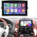 Android 14 Car Radio for Toyota Sienna 2004 2005 2006 2007 2008 2009 2010, 4+64GB 9 Inch IPS Touch Screen Sienna Stereo with Wireless CarPlay & Android Auto, Bluetooth/WiFi/GPS/FM/SWC+Backup Camera