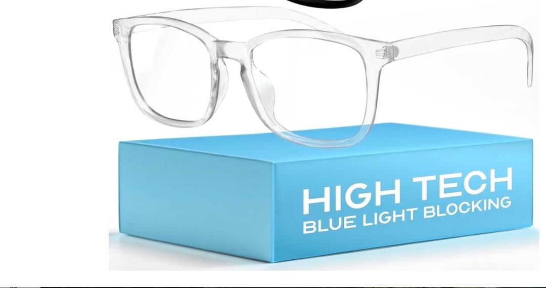 livho High Tech Blue Light Glasses - Advanced 99% Blue Light Blocking Computer Glasses - Anti Eyestrain & UV Glare Protection (Clear)