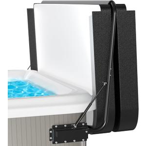 Hot Tub Cover Lifter - Heavy-Duty Spa Cover Lift Removal System, Adjustable Height & Width, Hot Tub Accessories Fits Most Hot Tubs Up to 96" Wide, Spa Lid Lifter Hydraulic Assist Removal System