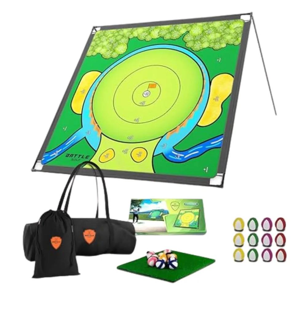 Chipping Game - The Original Portable Golf Game for Chipping Practice for Dads and Junior Golfers - Indoor and Outdoor