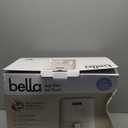 bella 4Qt Slim Air Fryer, Fits-anywhere™ Kitchenware, EverGood™ Ceramic Nonstick Coating, Adjustable Temperature, 6 Preset Cooking Options, 60 Min Auto Shutoff w Audible Tone, 3.3lb Capacity, Oatmilk