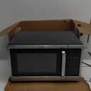 Chefman Countertop Microwave Oven 0.9 Cu. Ft. Digital Stainless Steel Microwave 900 Watt with 6 Presets, Eco Mode, Mute Option, Memory Function, Child Safety Lock, Kitchen, Home, Dorm Essentials