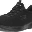 Skechers Women's Summits Sneaker, Black/Black, 7,5