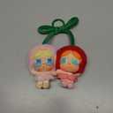POP MART Crybaby Crying for Love Series-Vinyl Plush Hanging Card (Love You Cherry Much), Toys for Modern Home Decor, Collectible Toy Set for Desk Accessories, 1PC