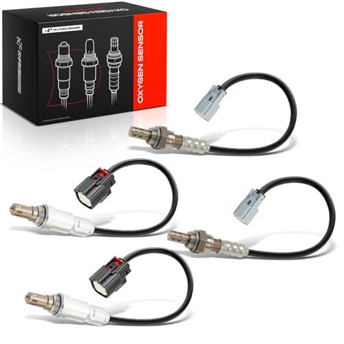 A-Premium O2 Oxygen Sensor Compatible with Ford Explorer, Edge, Taurus, Flex, Police Interceptor Sedan, Police Interceptor Utility & Lincoln MKX, MKT, Continental, Upstream and Downstream, 4-PC Set