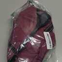 VPET Dog Winter Coat Warm Fleece Jacket with Harness, Windproof Adjustable Snow Pet Coat Clothes for Small Medium Large Dogs (Purple), Size L