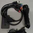 Female Component to HDMI Converter Cable with HDMI and Component Cables for PS2/ NGC/Wii/Xbox with Male Component, 1080P YPbPr to HDMI Converter, Component in HDMI Out Adapter