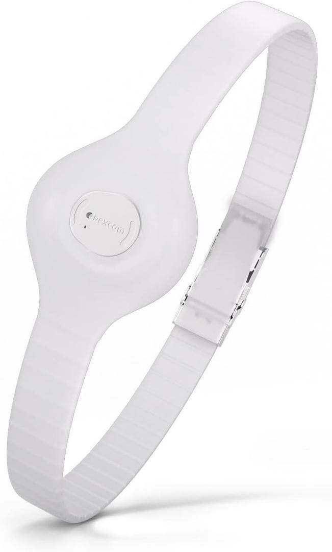 Divoti CGM Continuous Glucose Monitor Sensor Cover Armband Compatible with Dexcom G7, Trim-to-fit Adjustability- Transparent