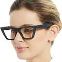 OCCI CHIARI Wide Reading Glasses Women Cat Eye Readers with Spring Hinge