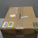 GRUHUM Black Jute Area Rug 5ft Natural Fiber Round Handwoven Boho Farmhouse Rustic Vintage Soft Braided Reversible EcoFriendly Rugs for Indoor Kitchen Bedroom Living Room Hallways (5' ft Round)