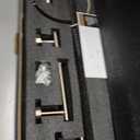 4 Pcs Bathroom Hardware Set, Champagne Bronze Towel Bar Kit