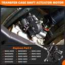 4WD Transfer Case Actuator Motor for 2012-2020 Toyota 4Runner, 2005-2017 Tacoma, 2000-2006 Tundra - 4x4 Shift Actuator Assembly Replaces 36410-34015, 3641034015, 36410-34010, 36410-34011