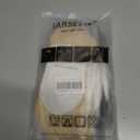 Jarseen 4 Pairs No Show Liner Socks Women's Low Cut Cotton Nylon Boat Invisible Hidden Socks Non-Slip for Flats