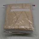 YIHOUSE Memory Foam Bathroom Rug Sets 3 Piece, Ultra Absorbent Bath Mat for Bathroom - Non-Slip Machine Washable & Dry Quickly, 3 Piece Bathroom Mat Set, Beige (1'8" x 2'8")