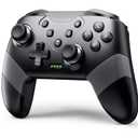 VOYEE Switch Controllers Compatible with Switch/Lite/OLED, Programming Wireless Pro Controller with Motion Control, Vibration, Wake-up, Turbo, Screenshot (Gray)