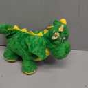 BBeary Squeaky Dog Toys - Soft Plush Dragon Dog Toy with 5 Squeakers & Crinkle Paper, Dog Toys for Small, Medium and Large Dogs to Keep Them Busy (Green,10")