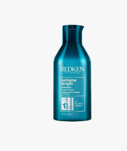 Redken Extreme Length Biotin Shampoo For Longer Hair – Promotes Healthy Hair Growth, Strengthens Hair, Prevents Hair Breakage, Infused With Biotin