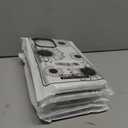 Phone Case for iPhone 15 Pro Max Case [Compatible with MagSafe], Cute Sunflower Black Frosted PC Back Floral Blooms Design for Women Girls Magnetic Phone Cover - Black Flower, Pack of 5