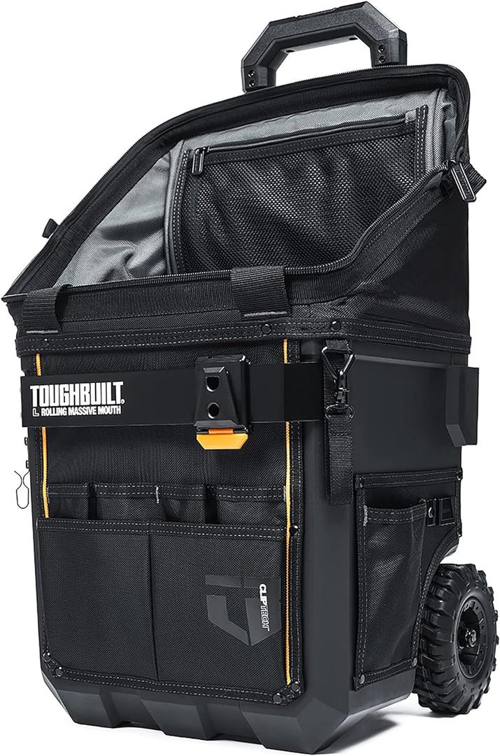 Toughbuilt CT-61-14 Large Rolling Massive Mouth Tool Bag 350mm / 14"