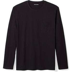 Amazon Essentials Men's Regular Fit Long Sleeve T-Shirt, Size Large