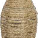 Deco 79 Faux Seagrass Handmade Tall Woven Floor Vase, 14" x 14" x 44", Brown