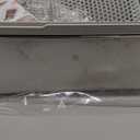 Stainless Steel Litter Box | XL Enclosed Cat Litter Boxes with Lid for Big Cats | High Sided, Anti-Urine Leakage | Non-Stick Bottom & Includes Litter Mat & Metal Scoop (Silver Gray)