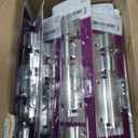 SINJEUN 30 Pack 5 Inch Barrel Bolt, Stainless Steel Slide Lock, Thickened Door Latch Slide Latch Lock with 160 Mounting Screws, Sliding Latch Hardware for Door Locking, Silver