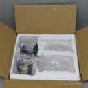 Vintage Glass Pendant Light Farmhouse Black Chandelier 4.72" Mini Adjustable Hanging Ceiling Light Fixture for Kitchen Island Dining Room Bedroom Foyer Entryway