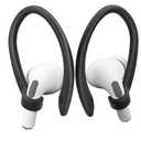 2 Pairs AirPods Ear Hooks for AirPods Pro 2, AirPods Pro, AirPods 4, 3, 2 & 1, Upgraded Anti Slip Sports Clip Hooks for AirPods 1, 2, 3, 4,Pro, Pro 2 – Black
