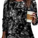 onlypuff Womens Top Long Sleeve Shirts for Women Cute Ladies Top Fashion Fall Tops 2024 Tunic Tops Blouses (Black, XL)